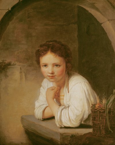 Der kleine Gärtner von Jean Baptiste Santerre